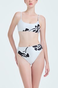 Square Neckline Bikini front mobile