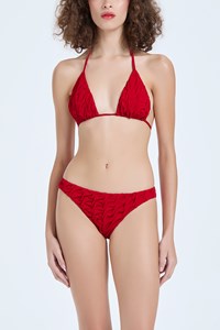 Smock Halter String Triangle Bikini front mobile
