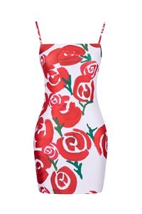 Back String Mini-Dress front mobile