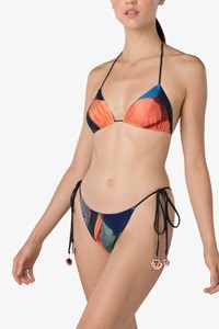 Halter String Bikini & String Bottom back mobile