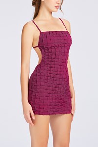 Smock Mini-Dress back mobile