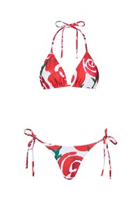 Halter String Triangle Bikini front mobile